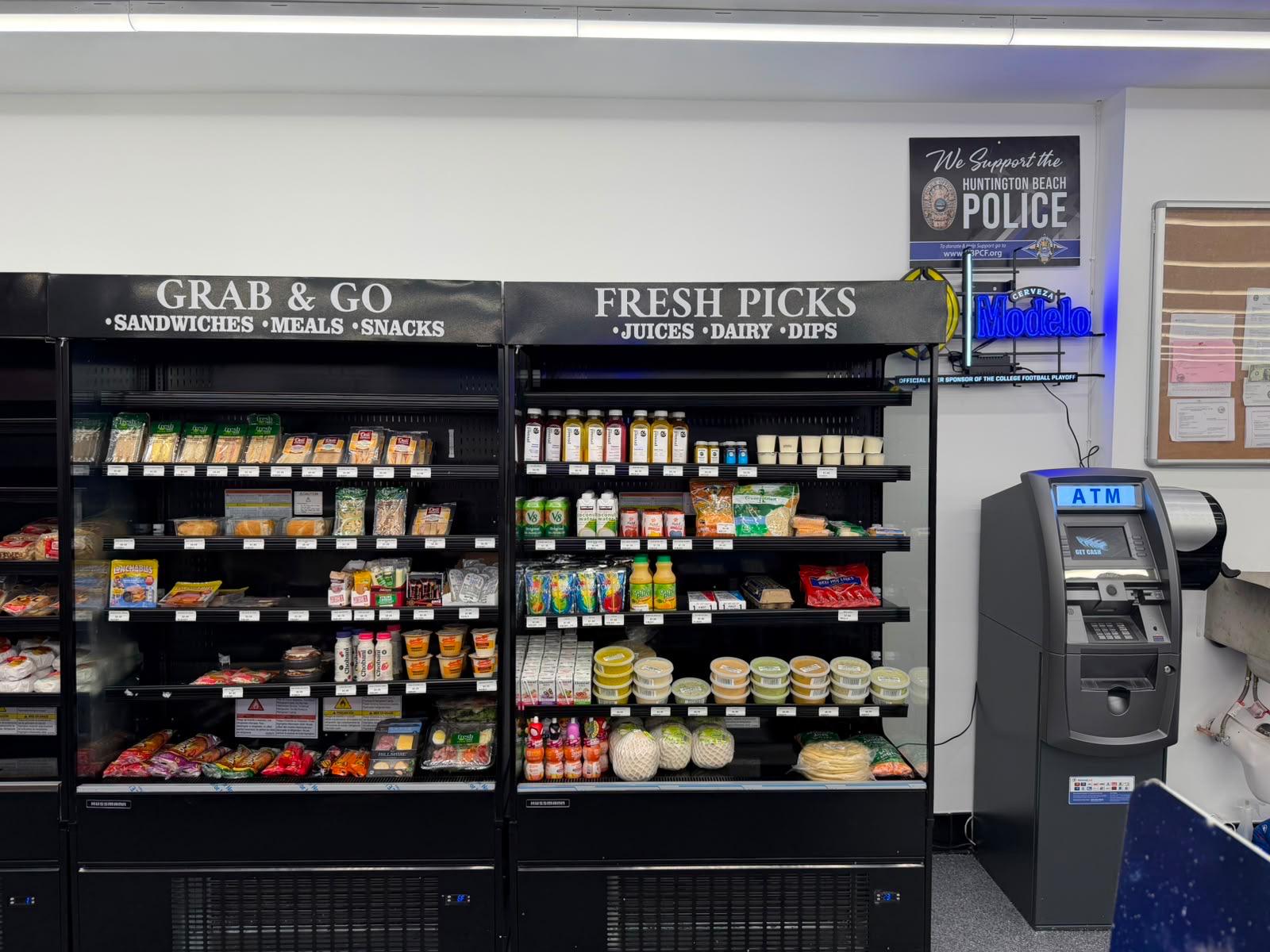 Fresh food section